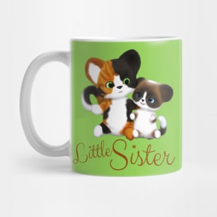 Little Sister Kitty Cat Mug